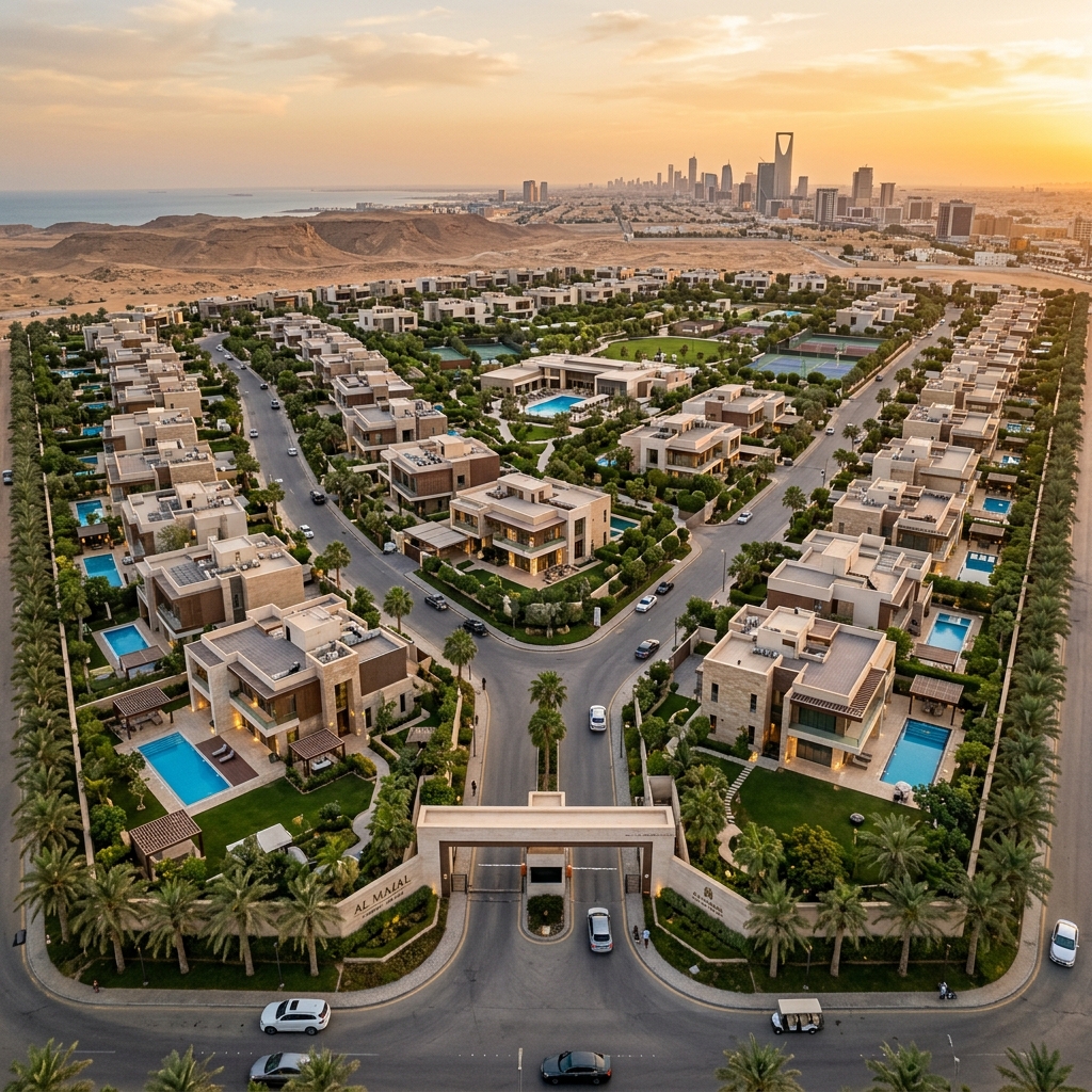 تصميم مجمع سكني فاخر